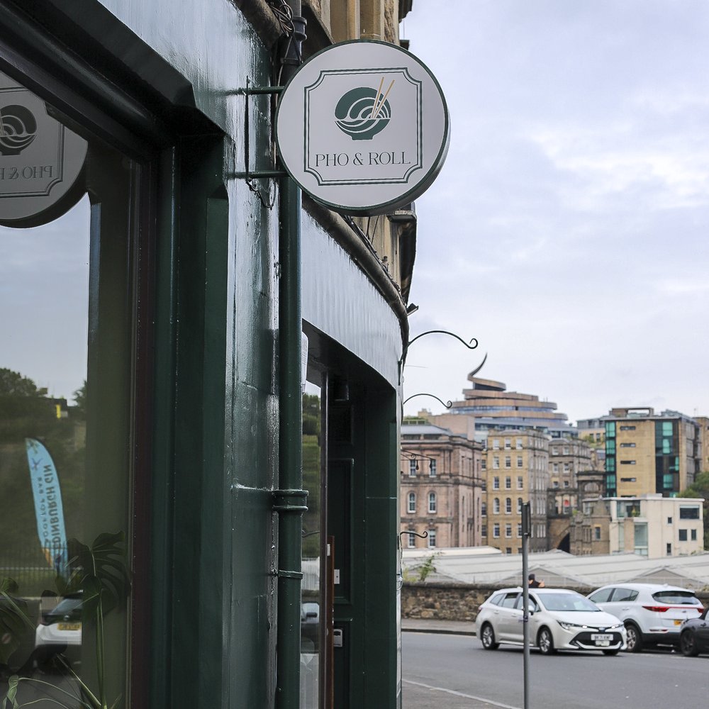 Pho & Roll on Jeffrey Street, Old Town Edinburgh