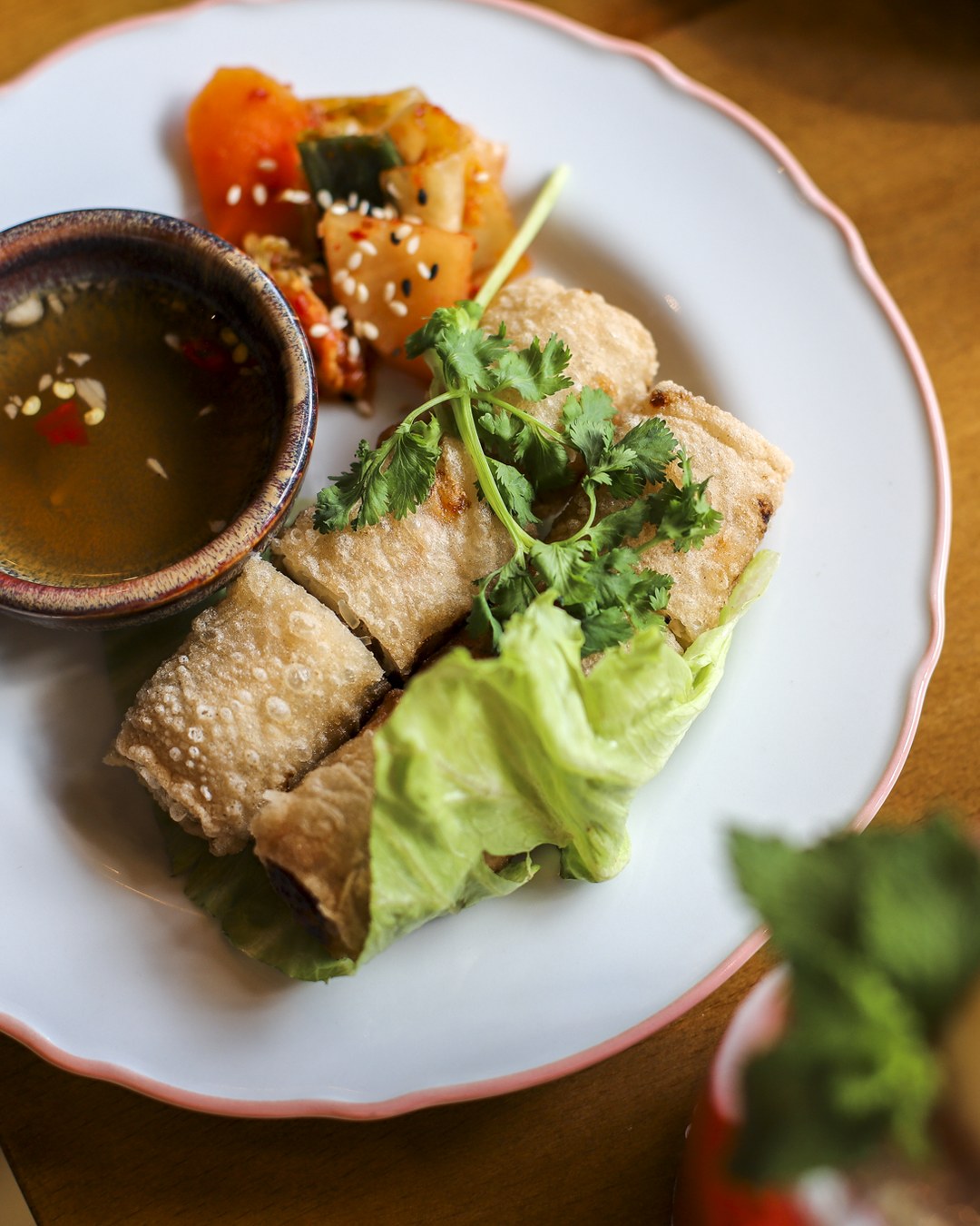 Spring Rolls at Pho & Roll